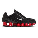 Nike x Skepta Shox TL "Black - University Red" Sneakers