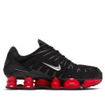 Nike x Skepta Shox TL "Black - University Red" Sneakers - Image 8