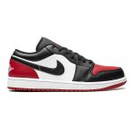 Nike Air Jordan 1 Low "Bred Toe" Sneakers
