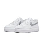 Nike Court Vision Alta 'White Metallic Platinum' Sneakers - Image 2