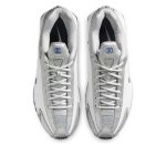 Nike Shox R4 'Orlando White Metallic Silver' - Racer Blue Sneaker - Image 6