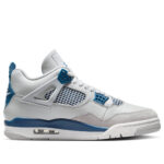 Air Jordan 4 Retro 'Military Blue' 2024 Sneakers - Image 7