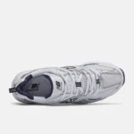 New Balance 530 'White Silver Metallic Black' Sneakers - Image 4