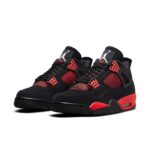 Air Jordan 4 Retro 'Red Thunder' Sneakers - Image 2