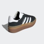 Adidas Gazelle Bold 'Core Black / Cloud White' Sneakers - Image 4