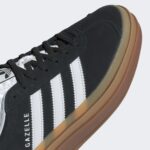 Adidas Gazelle Bold 'Core Black / Cloud White' Sneakers - Image 6