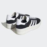Adidas Gazelle Bold "Core Black / Cloud White / Core White" Sneakers - Image 3
